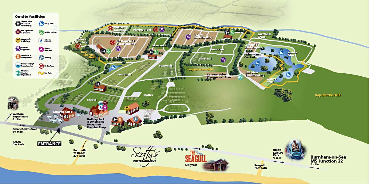 Facilities Map with image enlargments
